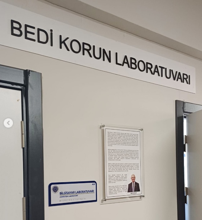 Form Şirketler Grubu Yıldız Teknik Üniversitesi’nde  Bedi Korun’un Adını İki Ayrı Alanda Yaşatıyor